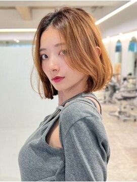 メルバイグラフ 梅田(mel by GRAFF) 「大人可愛いを叶える!ボブスタイルで魅力アップ」