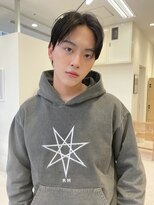 ハニー 町田(HONEY) 韓国マッシュブルーブラックスペインカールスパイキーショート3