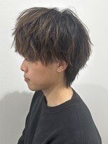 ヒュイル バイ ニアウ(Hwyl by Niau) メンズマッシュウルフパーマツイストパーマスパイラルパーマ