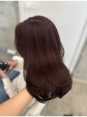 ワインレッドブラウン