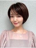 シースルーショートボブ30代40代50代【長泉、三島、沼津】