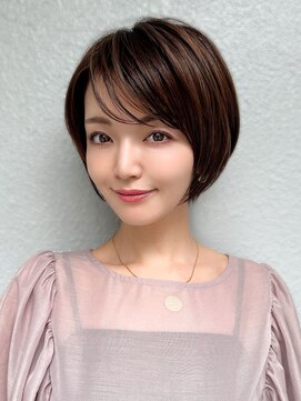ウシワカマル ミライ(USHIWAKAMARU MIRAI) シースルーショートボブ30代40代50代【長泉、三島、沼津】