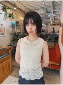 毛先パーマ　ボブパーマ　ニュアンスパーマ