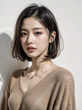 ケンジ 洋光台(KENJE) ボブ/耳かけ/韓国風【スタイリスト桂口】