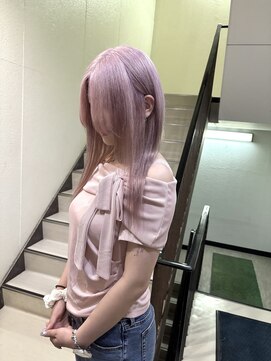 シック(chic.) ピンクラベンダー/ケアブリーチ/福岡天神/学割Ｕ２４