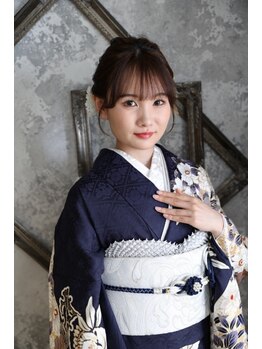 美容室もん ぷちの写真/七五三から袴、振袖迄、着付けおまかせ!!特別な日を華やかに彩ります、お気軽にご相談ください♪
