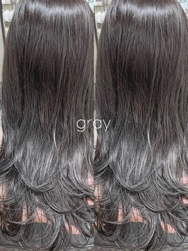 ジーナ 梅田(Zina) 透明感/グレージュカラー/ベージュ/ダブルカラー/kyoka