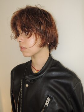 シティ(sity.) 天神　ブリーチなしダブルカラー　レイヤーカット　暖色カラー