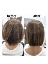 【当店で実際のお客様の髪質改善集】