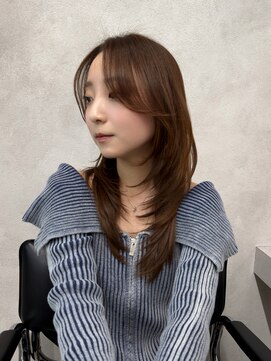 ノアル 大宮店(NOAHL) ブリーチなしダブルカラー/レイヤー/縮毛矯正/髪質改善/学割U24