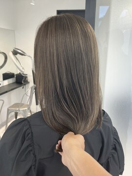 GBG 宇都宮 くびれショートボブ40代50代グレイカラー白髪染め白髪ぼかし