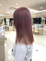 ケンジ 平塚ラスカ店(KENJE)&nbsp;ピンクカラー/ピンクベージュ/暖色/ブリーチ/平塚【相原美紅】