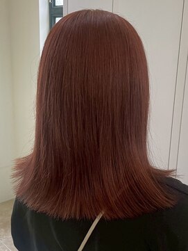 黒髪/クラゲヘアー/オリーブグレー/小顔/ココアベージュ/茨木 