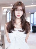 20代30代大人ガーリー似合わせカットミディアムレイヤーカット