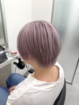 ゴウトゥデイシェアサロン 町田店(GO TODAY SHAiRE SALON) ペールピンク/ショートカット【町田】