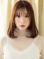 カバーヘア ブリス 志木南口駅前店(COVER HAIR bliss)&nbsp;ミルクティーブラウン/ウォームブラウン/バタフライレイヤーe