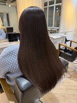 ドラン 京橋店(DRAN)&nbsp;髪質改善/京橋/ラベンダーブラウン/ダメージ/乾燥