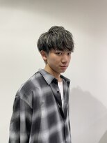 ラパンセブランメンズ 蟹江(LA PENSEE BRUN MEN'S)&nbsp;[LAPENSEE_inagaki]ハイライトマッシュ