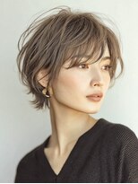 ハーツ(Heart's)&nbsp;大人ショート　白髪ぼかし　脱白髪染めハイライト40代50代60代