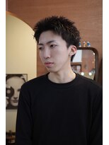 エディ(Edy)&nbsp;メンズスパイキーショート刈り上げスキンフェード眉毛カット岡山