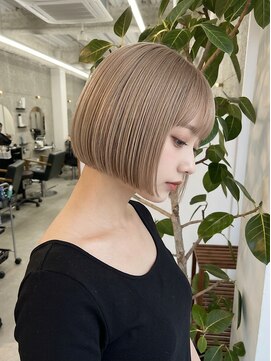 メルシー 福岡天神店(Merci) 朝5分で決まるボブ×縮毛矯正【福岡天神】