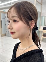 エジョン 三鷹店(Aejon)&nbsp;三鷹レイヤーカット韓国ダブルカラー顔周り前髪カットボブ