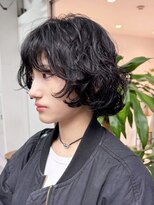 アイティーバイアルバム 松戸店(IT by ALBUM) ボブ韓国ヘア顔周りレイヤーくびれミディミディアム_ba586892