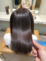 ヘアーアンドケア アミティエ(HAIR&CARE amitie)&nbsp;広がり解消♪自然な艶ミディ縮毛矯正