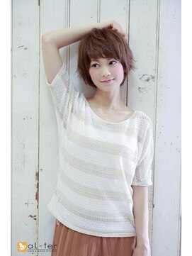 アルターリアン(aL ter LieN) 【aL-ter LieN TAKU】小顔カット☆束間ショート 千葉