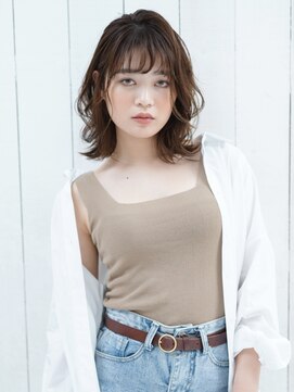 ナオシ エリアツー 北大和店(nao c area2) 【奈良/北生駒nao*c area2】見惚れるラフウエーブミディ