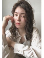 レセ 南柏店(Laissez)&nbsp;外国人風ミックスウェーブ/グレージュカラー　【レセ南柏店】