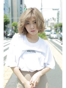 サイン ヘア イノベーション(sign HAIR INNOVATION) 大人可愛い、色気、小顔カットひし形シルエット【錦糸町】