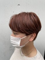 ロイジー(roijir)&nbsp;【roijir 表参道】オレンジカラー×ハンサムショート