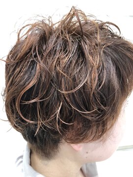 ルシエル バイ カトレアグループ(Le Ciel) お手入れ楽々★ゆるふわパーマのショートスタイル