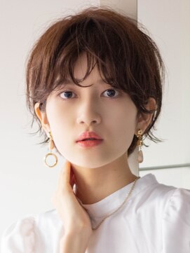 サーカス バイ ビュートリアム 青山(CIRCUS by BEAUTRIUM) マッシュショート 大人可愛い うる艶髪 暖色系カラー 30代40代