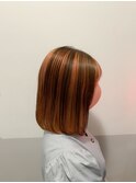 〈mielhair新宿〉アンブレラカラー ツートンカラー