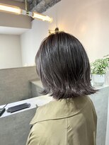 フラッグ ヘアー 天神西通り店(Flag HAIR) グレージュ☆ケアブリーチ☆ハイライト