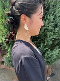 個性派ヘアセット