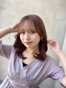 アフロート ルヴア(AFLOAT RUVUA) [木原]20代30代40代大人かわいいセミロングヘア
