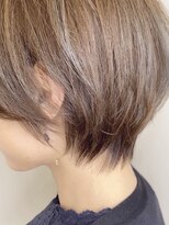 ミモザ(Mimosa)&nbsp;《Mimosa》襟足まで可愛いショートヘア×ハイライト