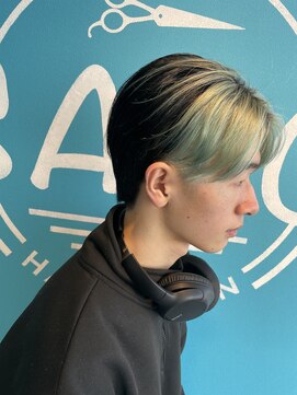 サボ(SABO) 前下がりセンターパート