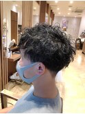 ◆無造作パーマ◆刈り上げマッシュ【北川】