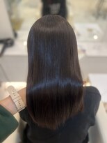 シャルム バイ アローズ 久留米店(CHARM BY AROSE)&nbsp;20代30代40代大人可愛い耳かけナチュラルアッシュストレート