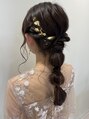 シミズヘアー(SHIMIZUHAIR)&nbsp;ヘアセット、簡単ヘアアレンジもしています☆