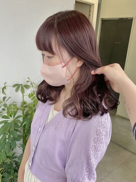 ゴウトゥデイシェアサロン 町田店(GO TODAY SHAiRE SALON) 透明感たっぷりラベンダーグレージュ♪