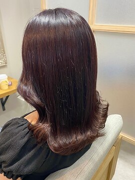 サロン LH(salon LH) ツヤ髪／似合わせレイヤー/髪質改善/ローズブラウン