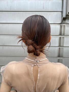 ヘアーコンセプト アイアイオ(HAIR CONCEPT iio) お呼ばれヘアセット