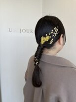 アンジュール&nbsp;ヘアセット