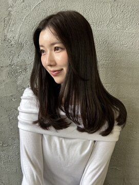 ナナナパレナ 梅田店(nanana parena) 韓国風大人秋カラーくすみブラウン液晶乳化カラー×ミネラルケア