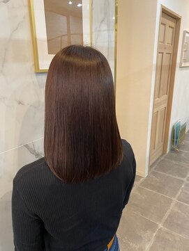 ジーナ 船橋(Zina) 髪質改善＊ロングレイヤーグレーベージュ＊美髪【Zina船橋】